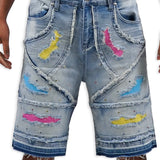 In The Trenches Denim Shorts
