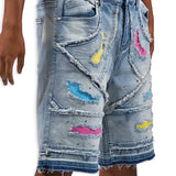 In The Trenches Denim Shorts