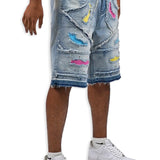 In The Trenches Denim Shorts