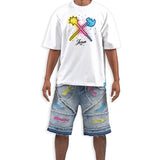 In The Trenches Denim Shorts