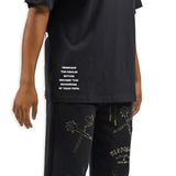 Rule Your Destiny Shirt Black, Rhinestone Shorts and Trucker Hat Combo