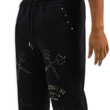 Dedication and Hardwork Shorts (Rhinestones)