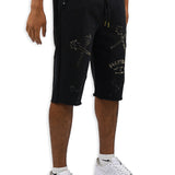 Dedication and Hardwork Shorts (Rhinestones)
