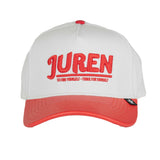 Pebble Leather Trucker White