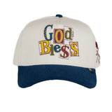 God Bless Natural Trucker Hat