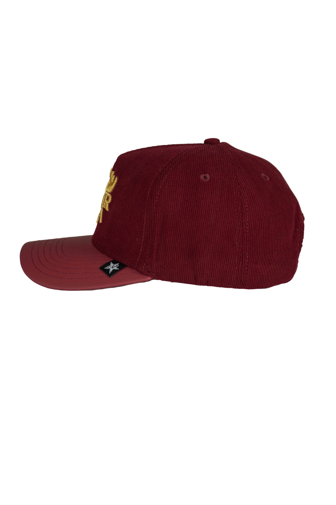 Burgundy Corduroy Trucker