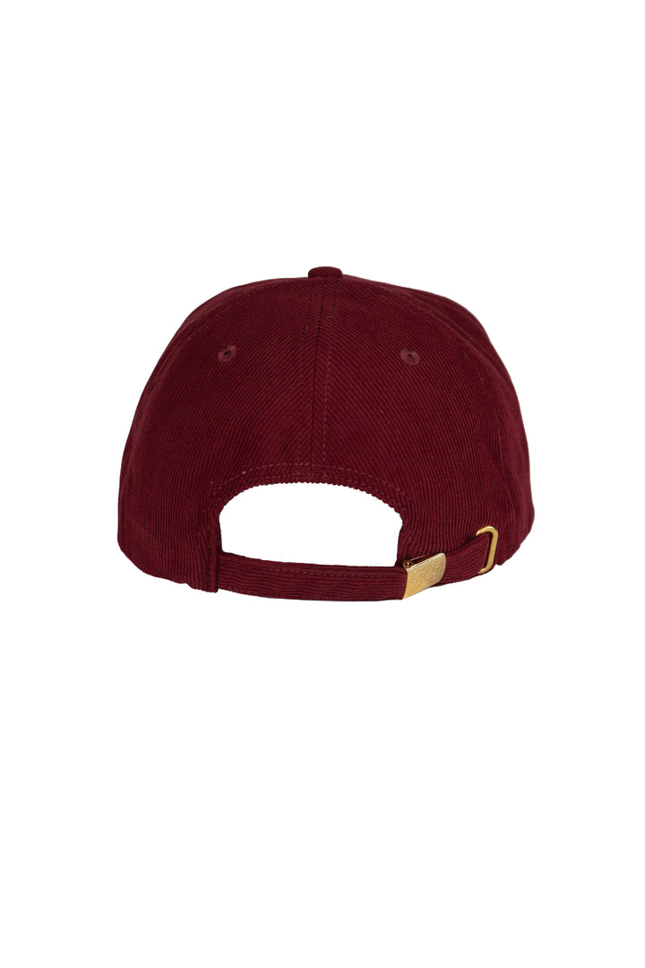 Burgundy Corduroy Trucker