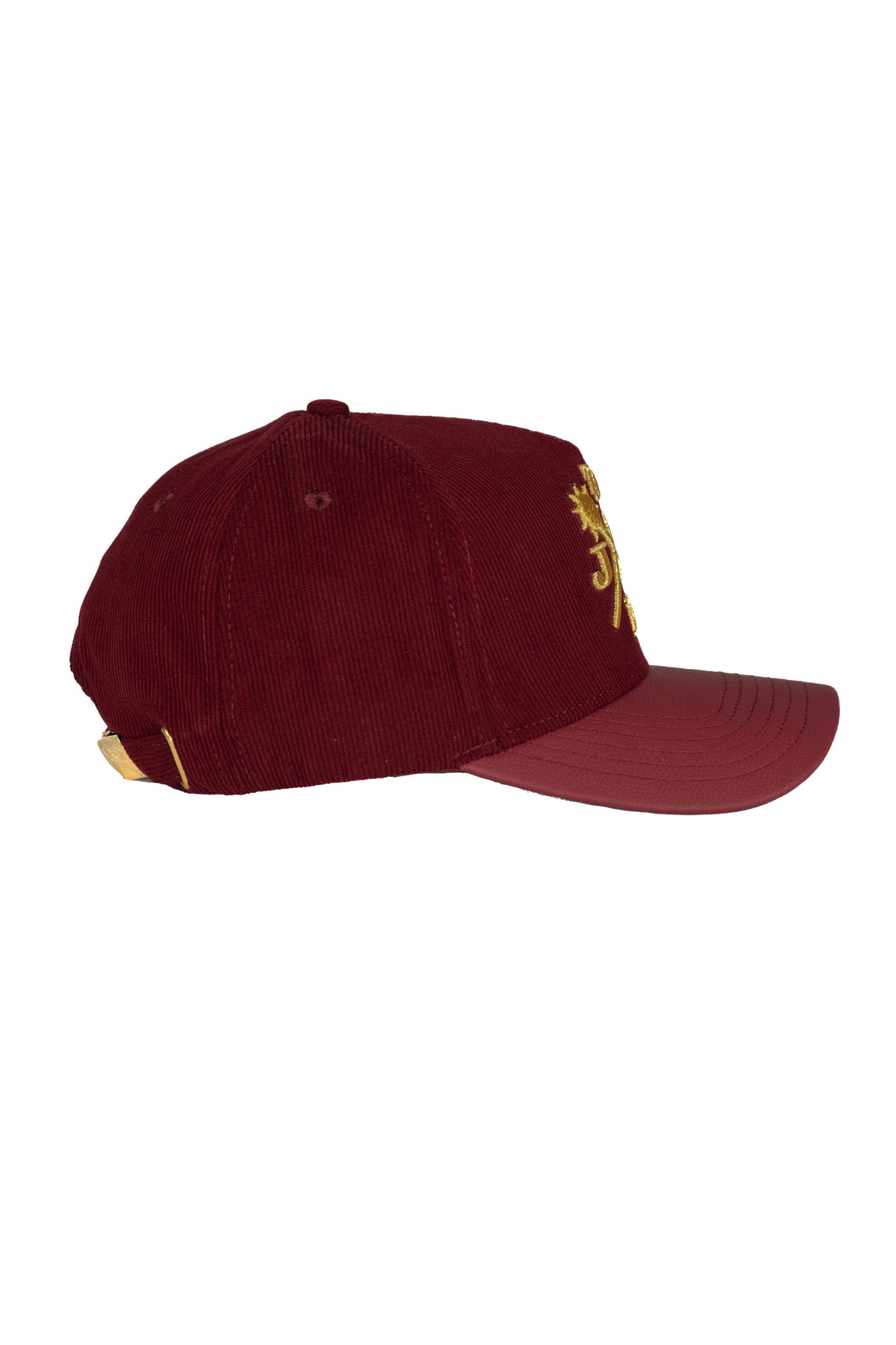 Burgundy Corduroy Trucker