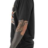 Anti Sucka Hustle Club Black Tee