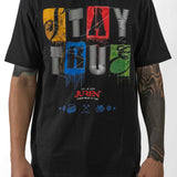 Stay True Black Tee
