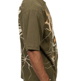 Star Of Life Olive Tee