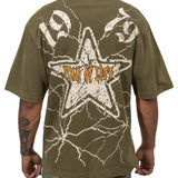 Star Of Life Olive Tee
