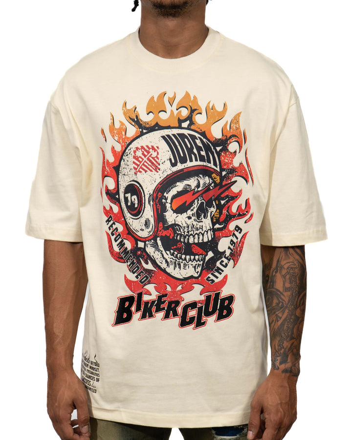 Bikers Club Natural Tee