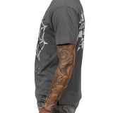 World Owes You Gray Wash Tee