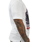 Gorilla Warfare White Tee