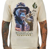 Gorilla Warfare Natural Tee