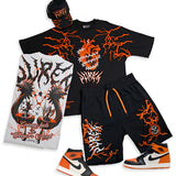 Heart of Lightning T-Shirt, Warrior T-Shirt, Shorts and Trucker Hat Combo