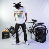 Live Life To The Fullest White Tee