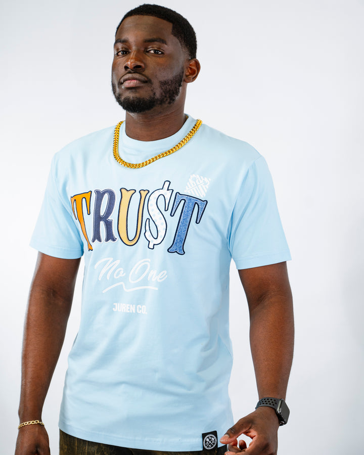 Trust No One Aqua Tee