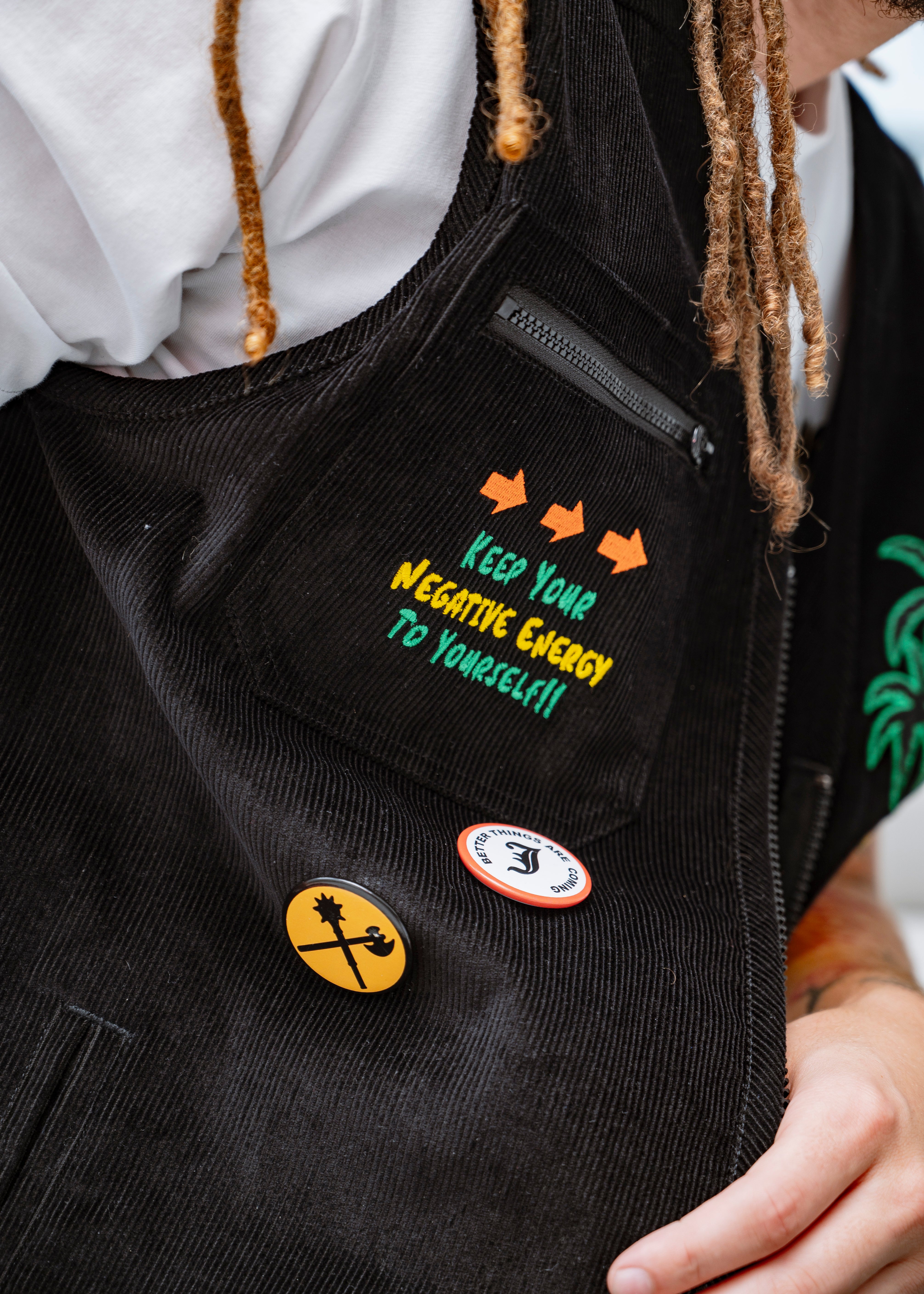 All Smiles Corduroy Zip Vest