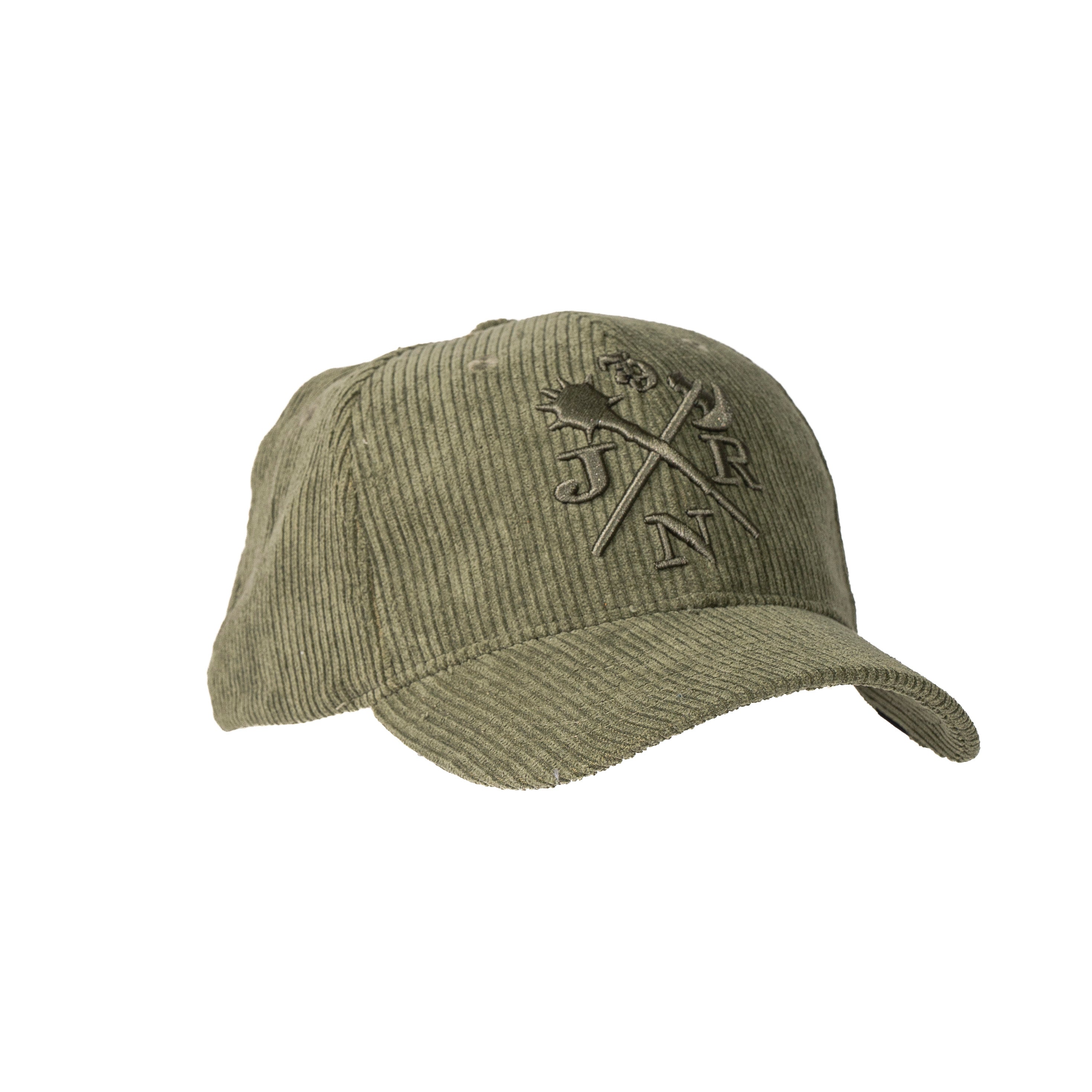 Juren Olive Corduroy Trucker