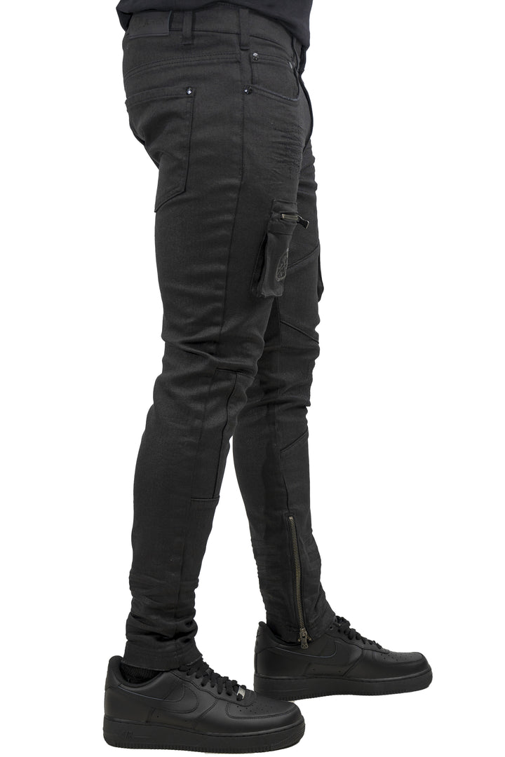 Jet Black Denim Jean