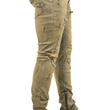 Medium Sand Wash Denim Jeans