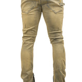 Medium Sand Wash Denim Jeans