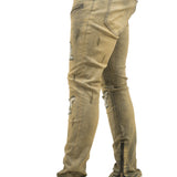Medium Sand Wash Denim Jeans
