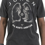 MAD MANS AMBITION TEE ACID GREY