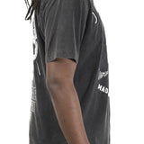 MAD MANS AMBITION TEE ACID GREY