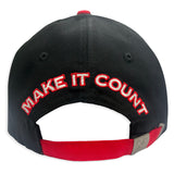 Make It Count Trucker Hat Black/Red
