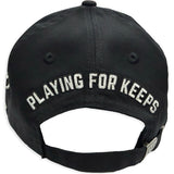 Playing For Keeps Black Trucker Hat