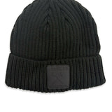 JUREN SOLID LOGO PATCH BEANIE