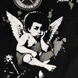 Risk It All Black Shirt, Stairway to Heaven Sweat Pants and Trucker Hat Combo