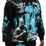 CALM WITHIN THE STORM ZIPPER HOODIE