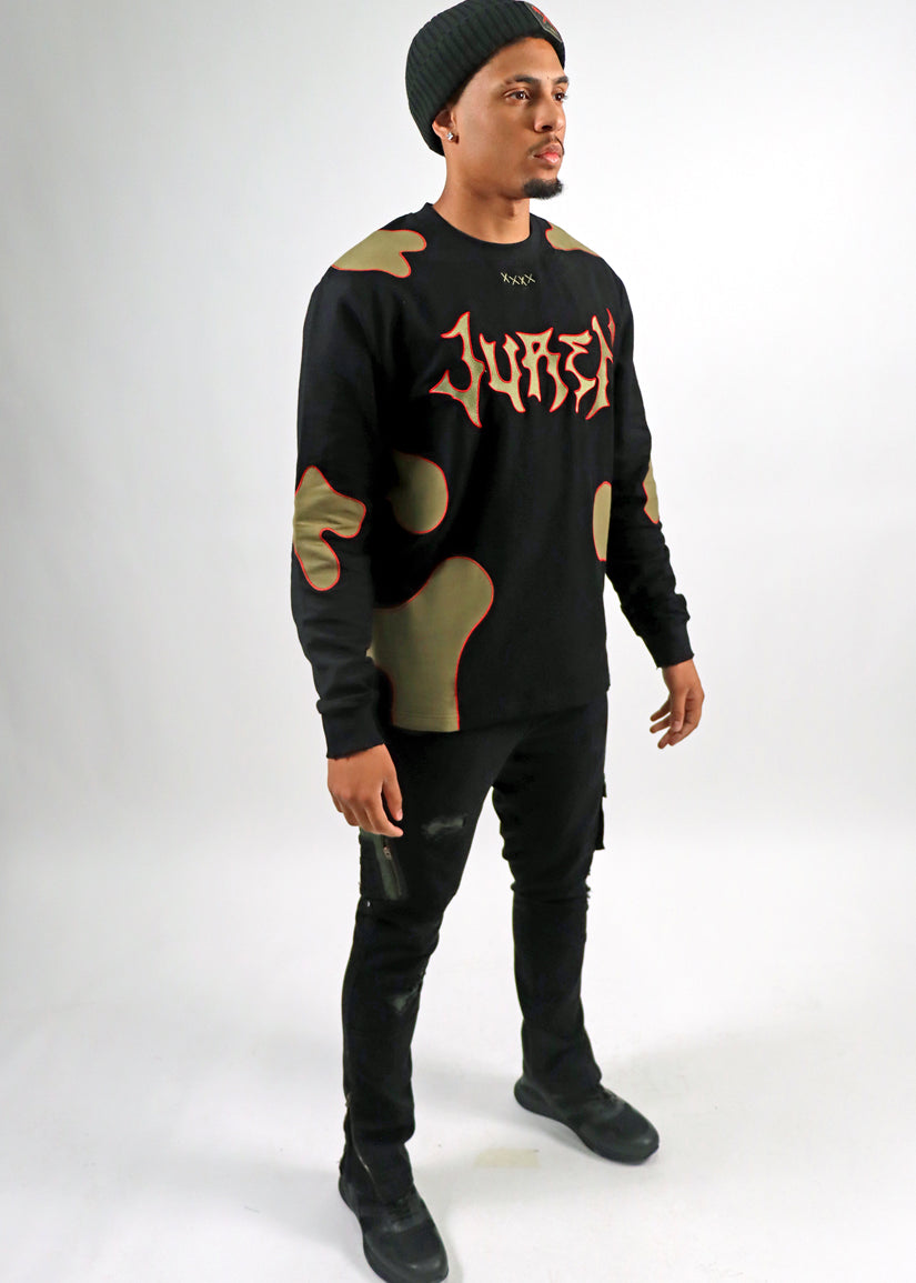 Freddy Patchwork Crewneck Sweater