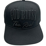 God Bless The Real Strapback Hat Black
