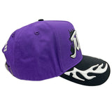 No Risk No Reward Purple Trucker Hat