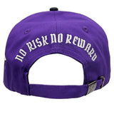 No Risk No Reward Purple Trucker Hat