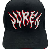 Juren Branded Black Trucker Hat