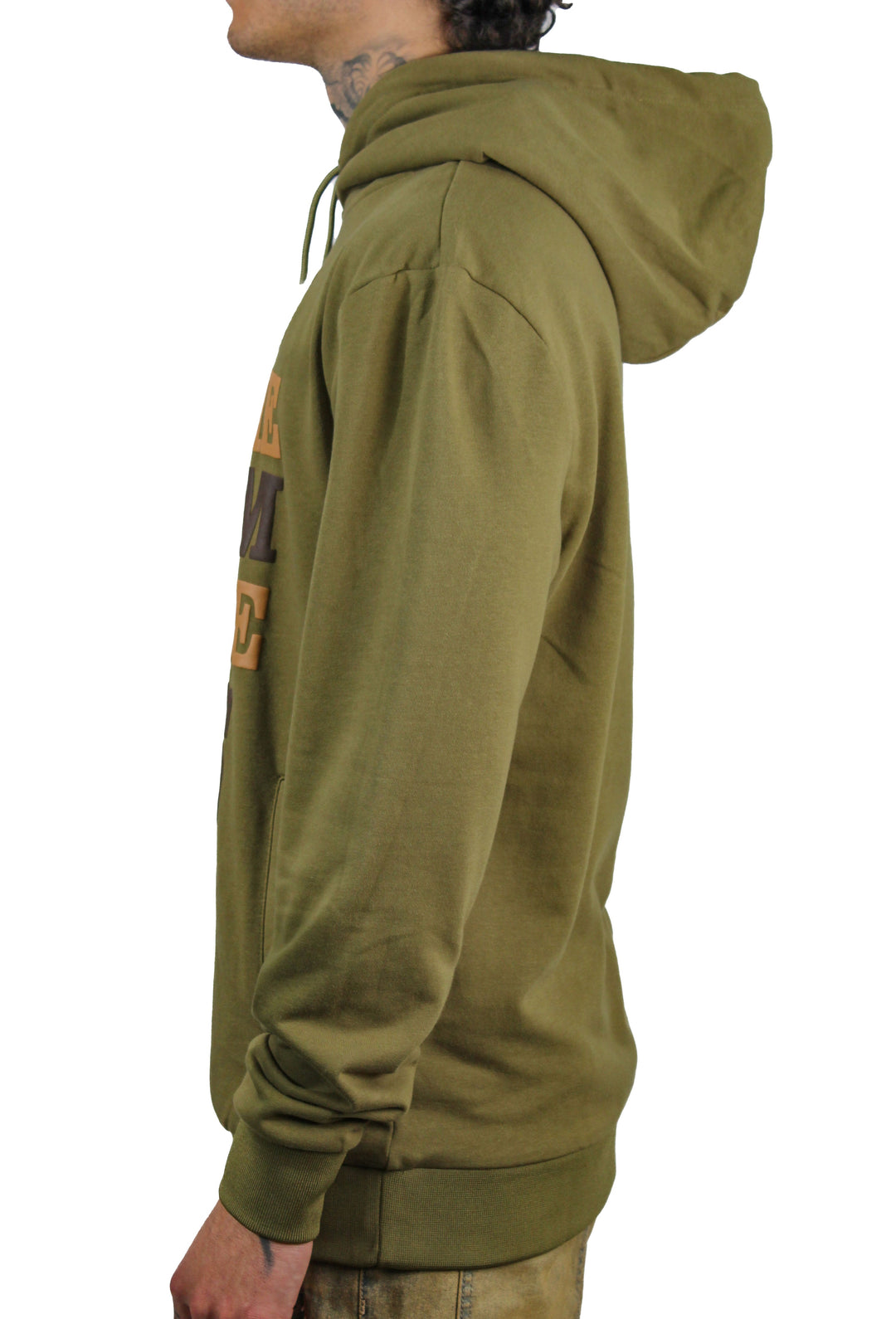 Lord Protect Me Olive Hoodie