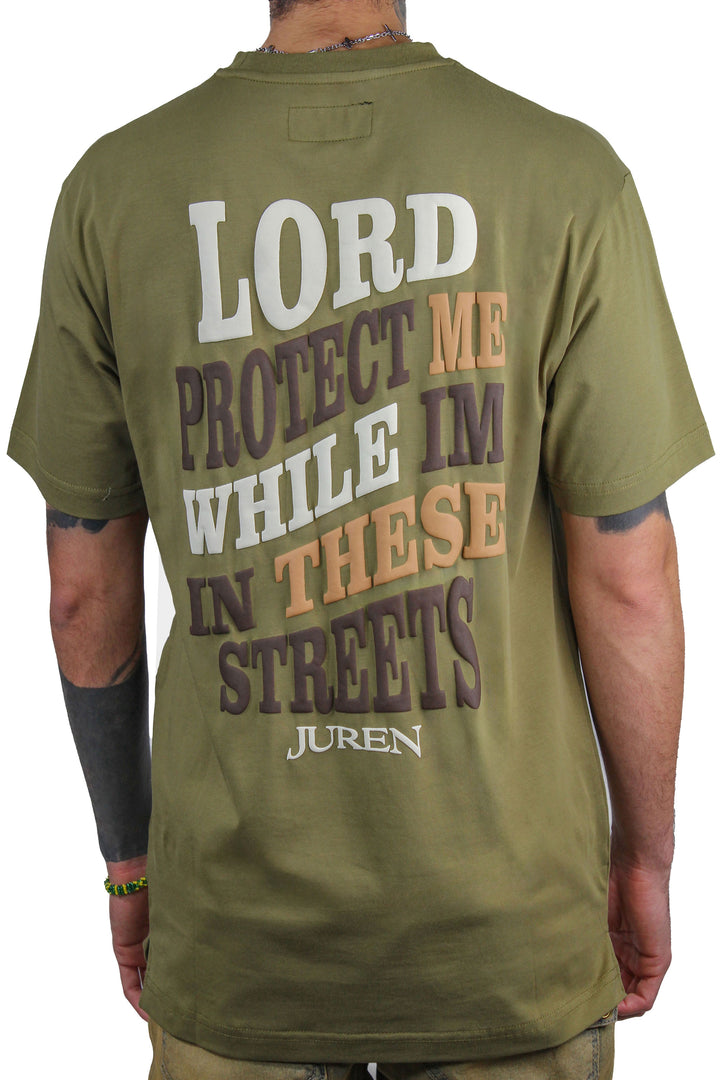 Lord Protect Me Olive Tee