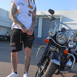 Invite Only Muscle Tee, Racing Club Chino Shorts  and Trucker Hat Combo