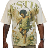 Destiny Cream Shirt - Rhinestones