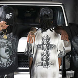 Beware Black Shirt - Rhinestones