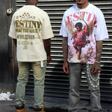 Destiny White Shirt - Rhinestones