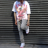 Destiny White Shirt - Rhinestones