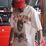 Born For This White Shirt - Rhinestones