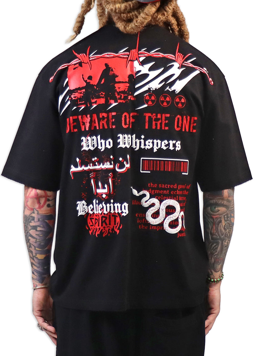 Beware of The One Black T-Shirt